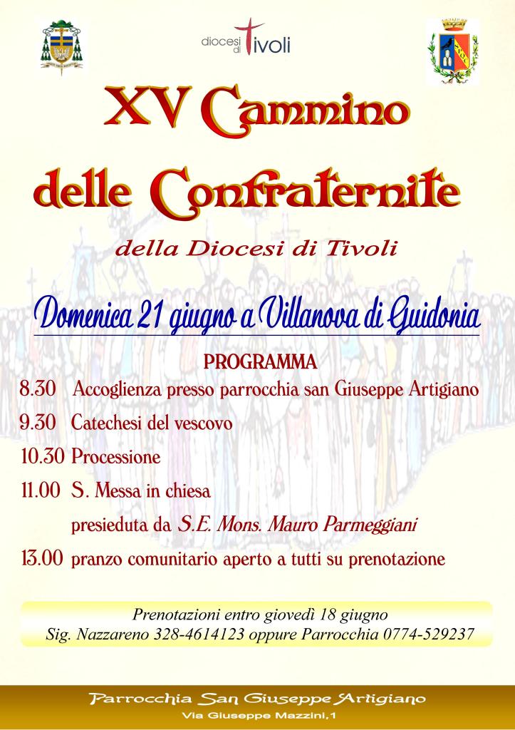 Cammino Diocesano confraternite 2015