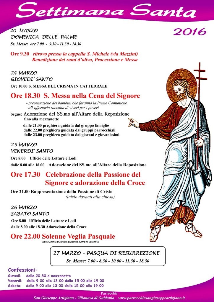 settimana santa villanova2016