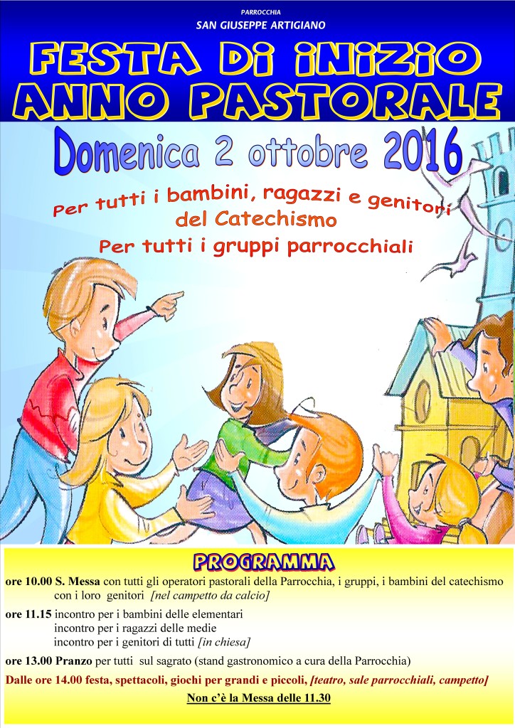 inizio catechismo 2016_23 settembre