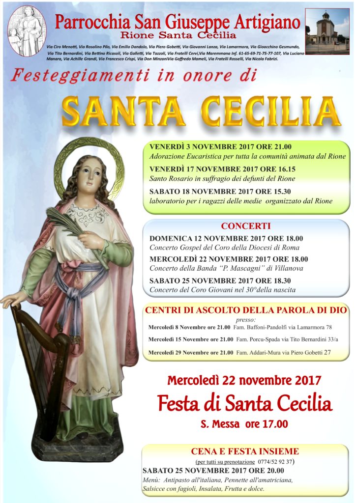Santa Cecilia 2017