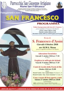 SAN FRANCESCO 2018