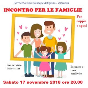 Gruppo famiglie 17 novembre 2018