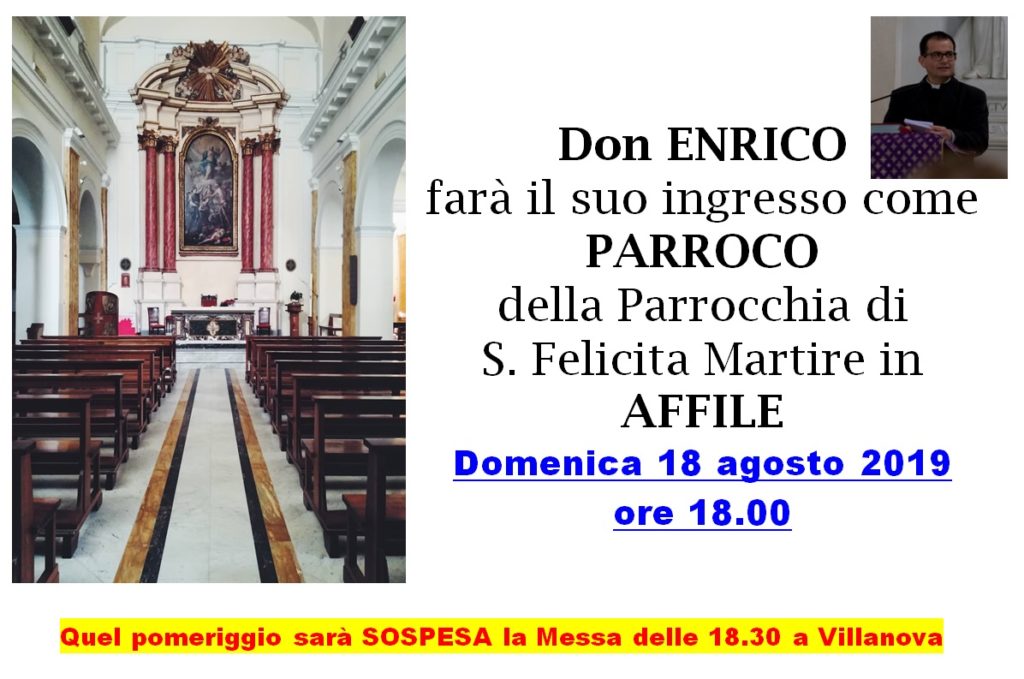 Ingresso Don Enrico AFFILE